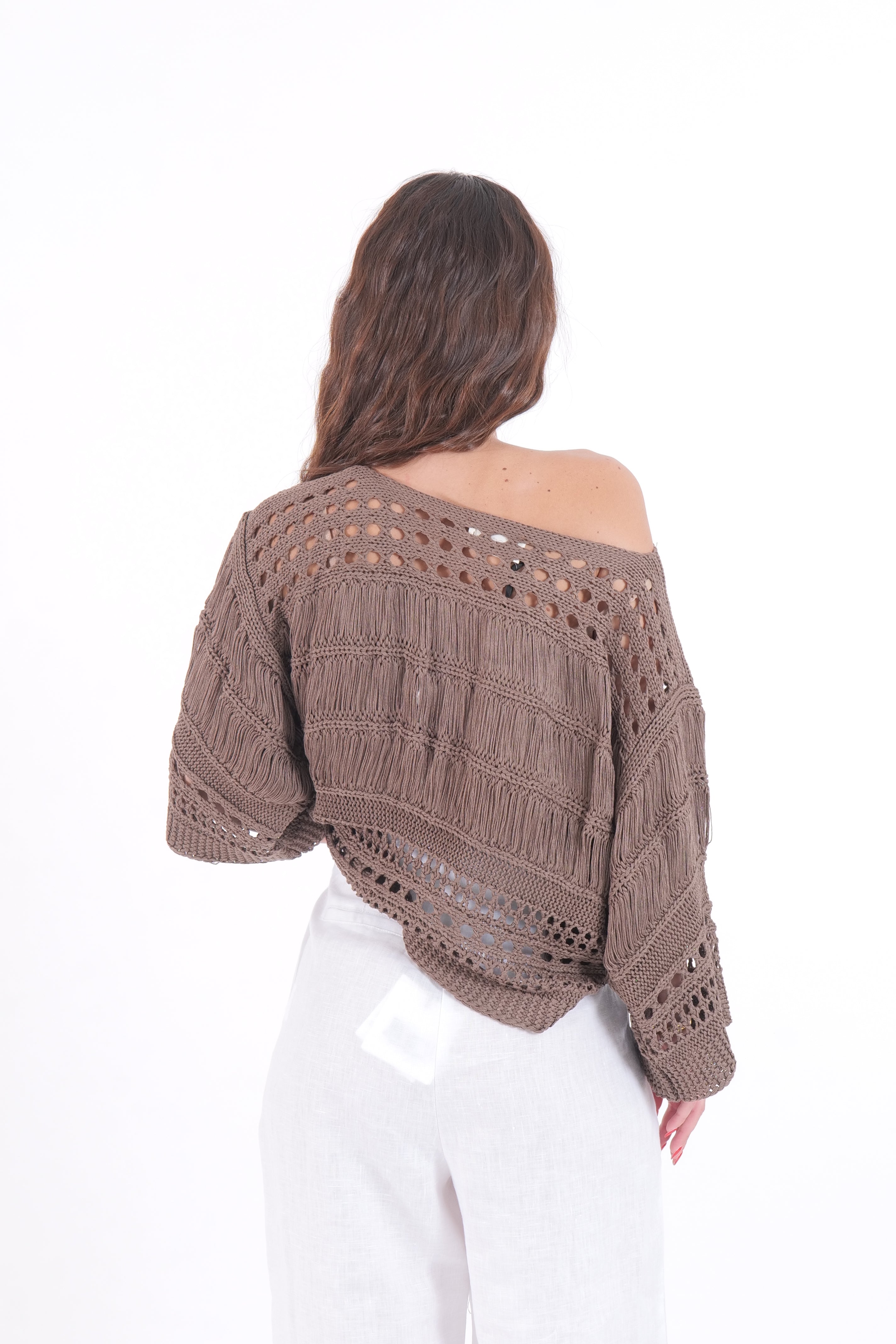 MAGLIA PERFORATED VICOLO MORO