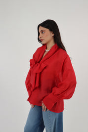 CAMICIA MARY ROSSA