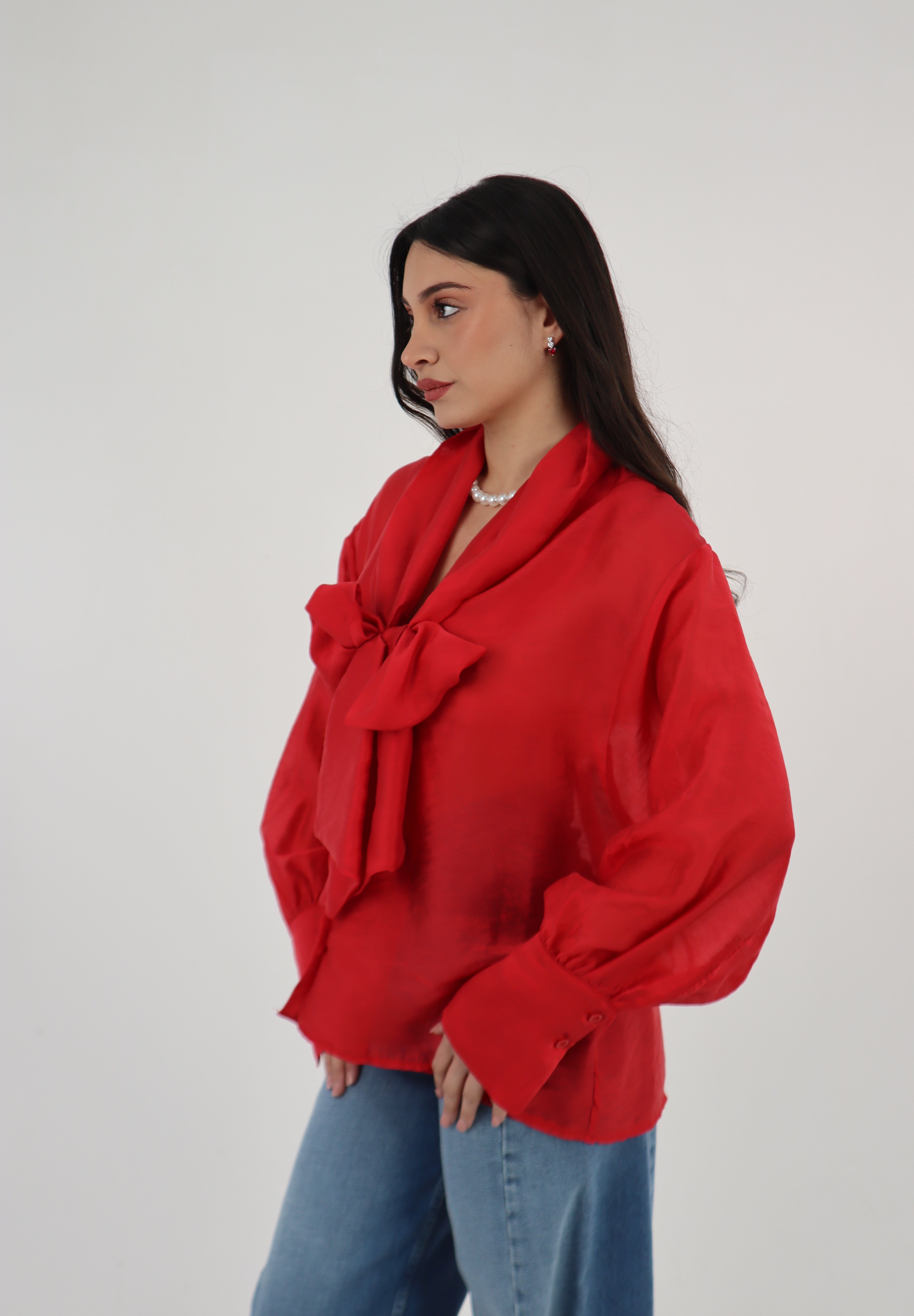CAMICIA MARY ROSSA