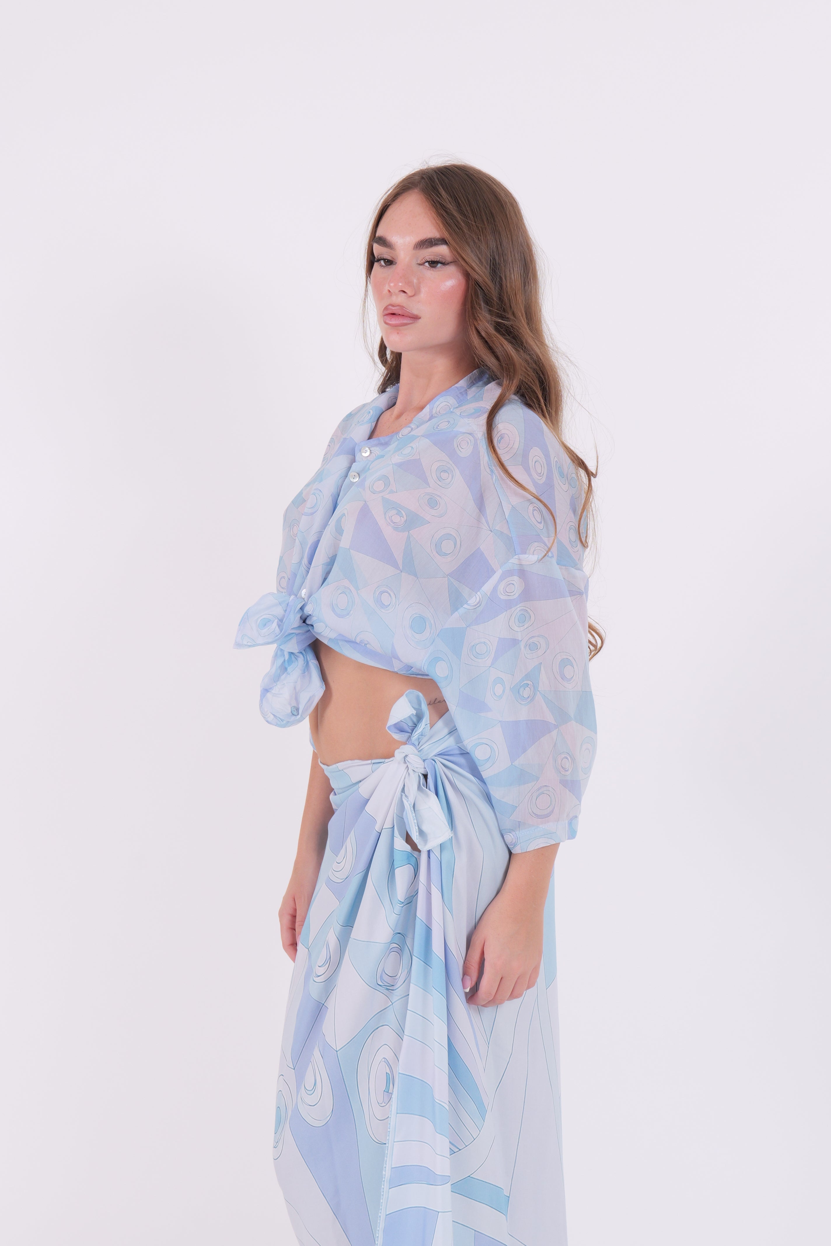 CAMICIA CELESTE TENSIONE