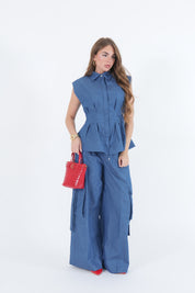 CAMICIA ISLA BLU