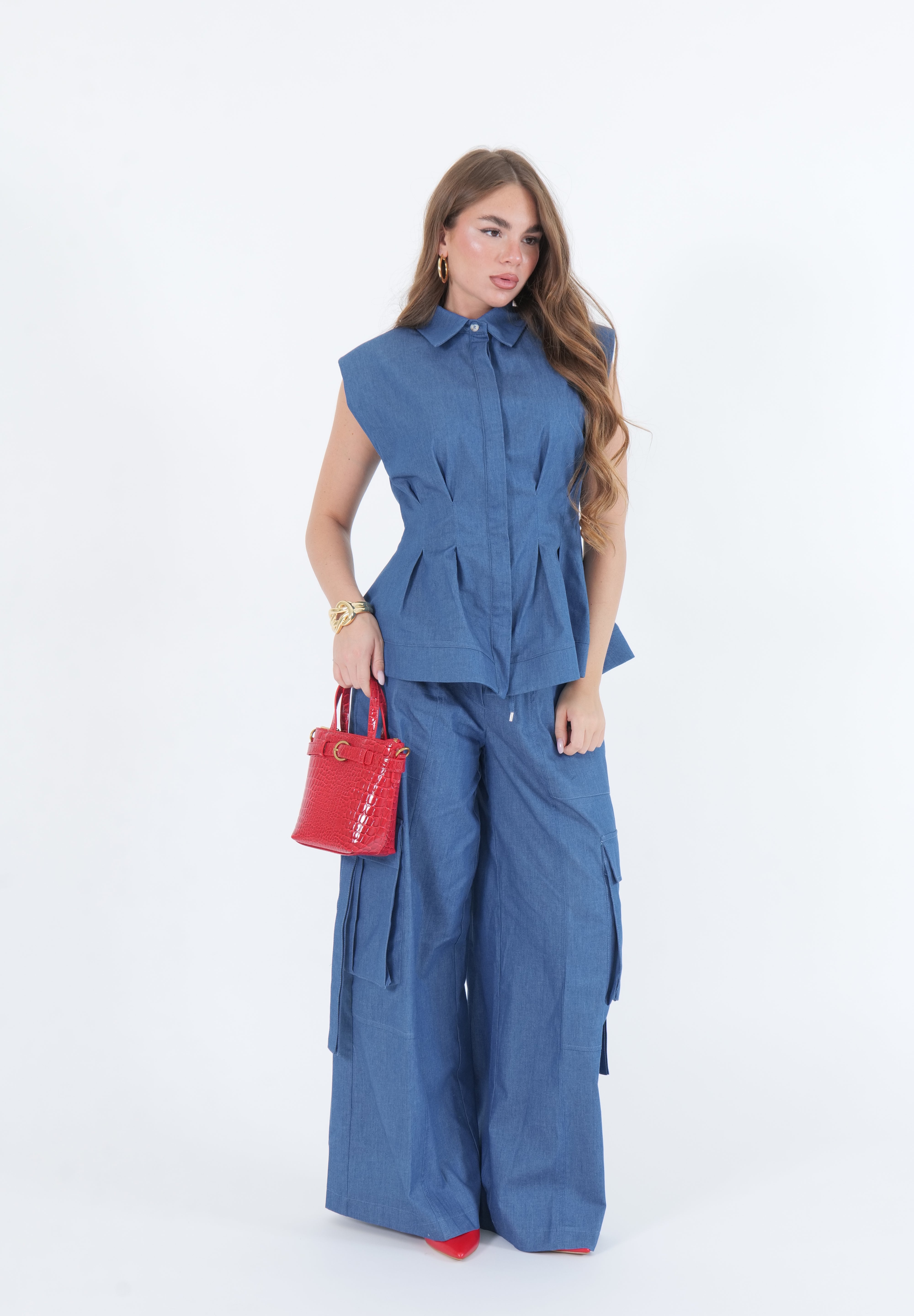 CAMICIA ISLA BLU