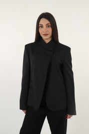 BLAZER COREAN BLACK