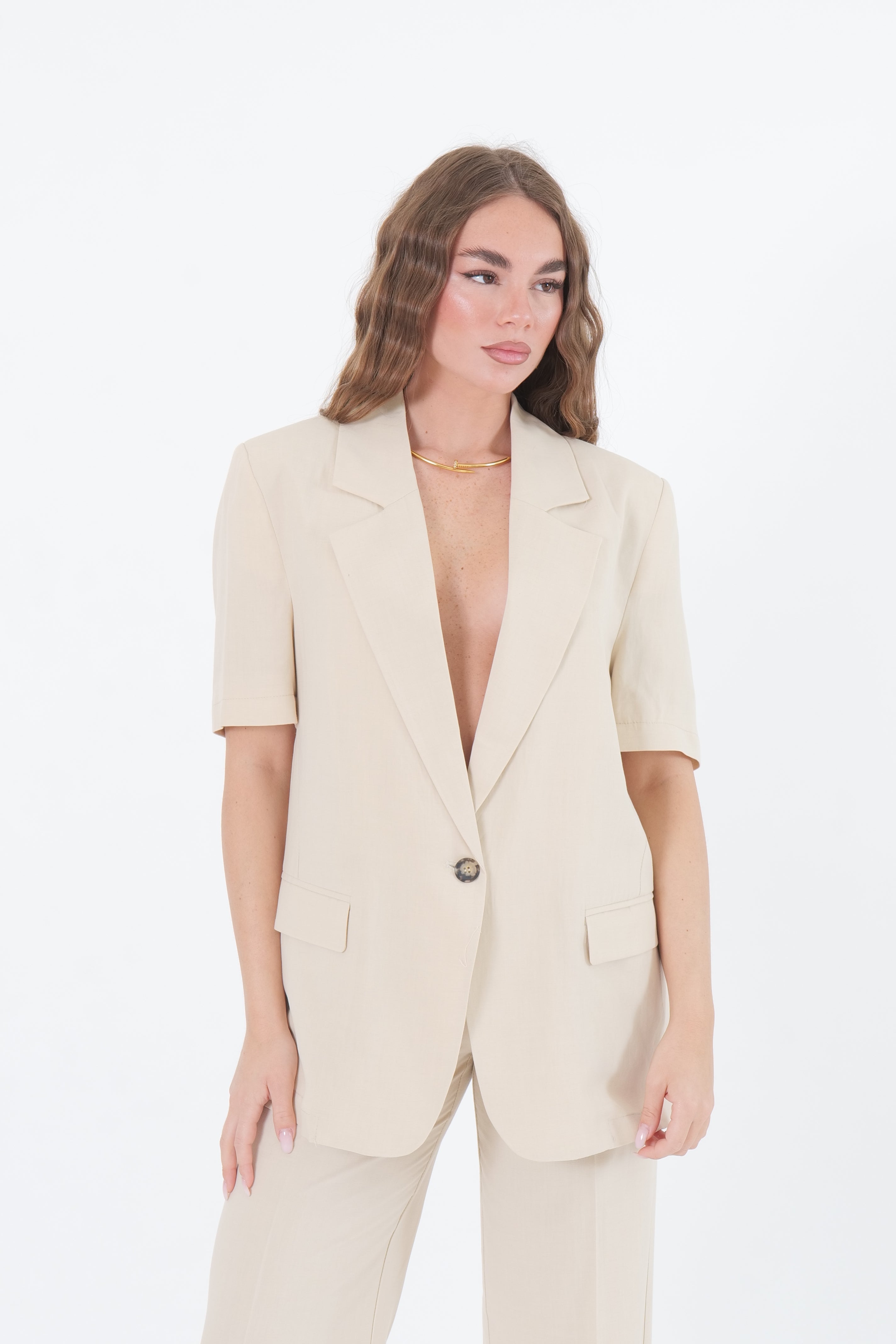 BLAZER AMALFI BEIGE