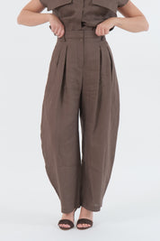 PANTALONE LINO MORO