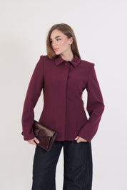 GIACCA CAMICIA COSTA BORDEAUX