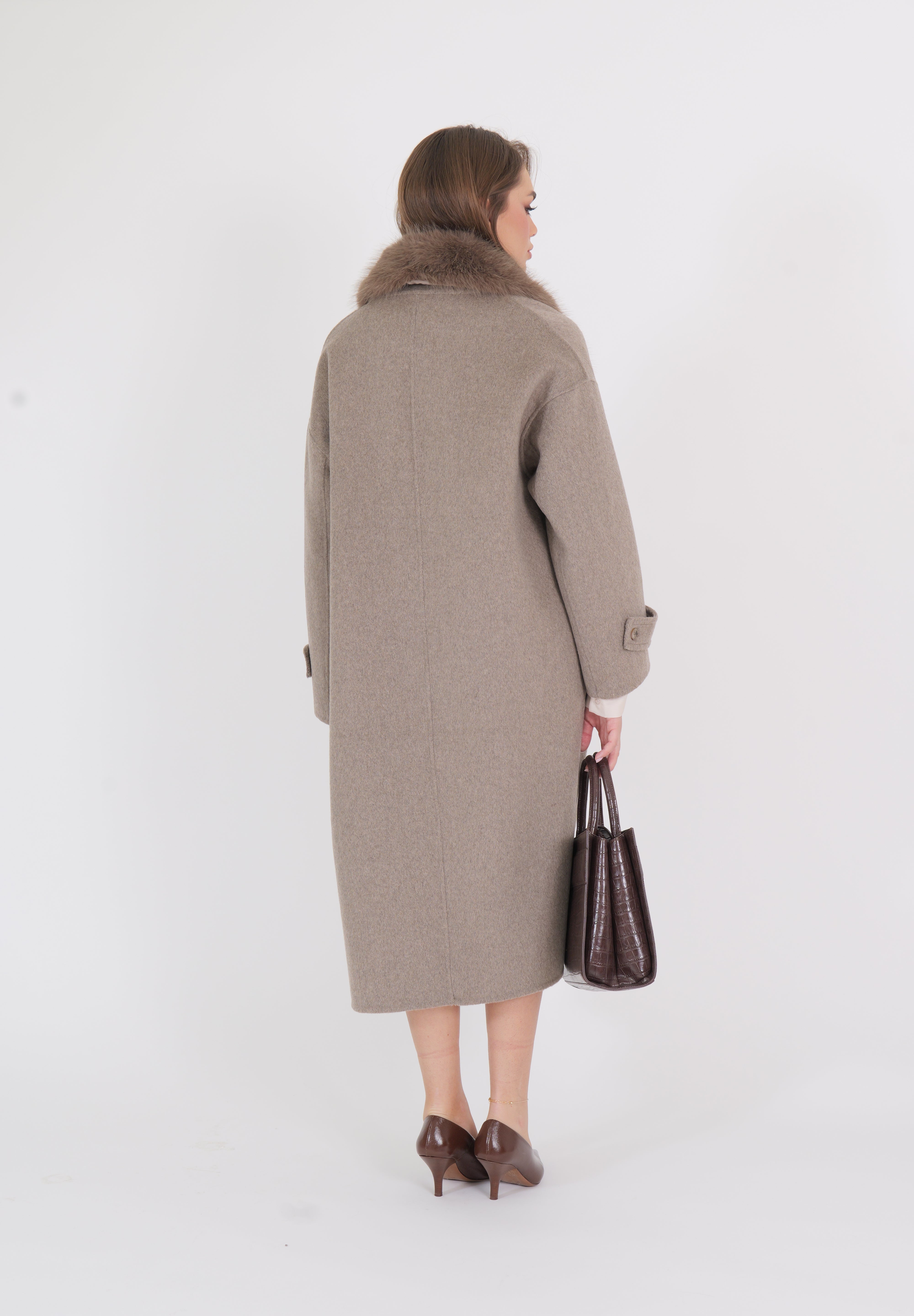 CAPPOTTO LUNGO LONDON SABBIA