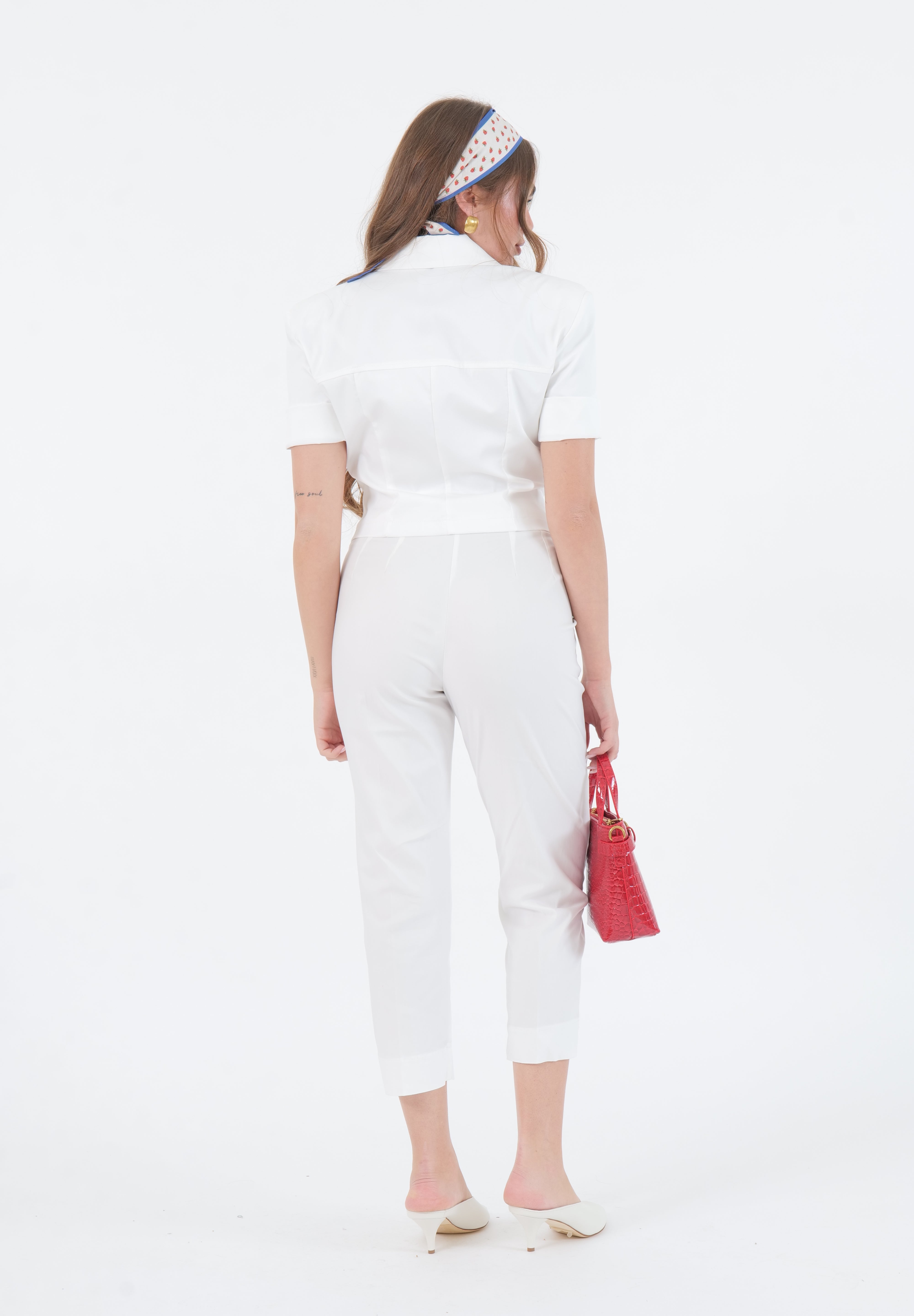 PANTALONE KENDAL BIANCO