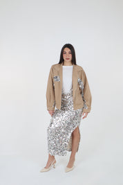 BOMBER PAILLETTES