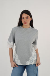 T-SHIRT ELISA GRIGIO