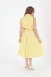 ABITO LINES GIALLO