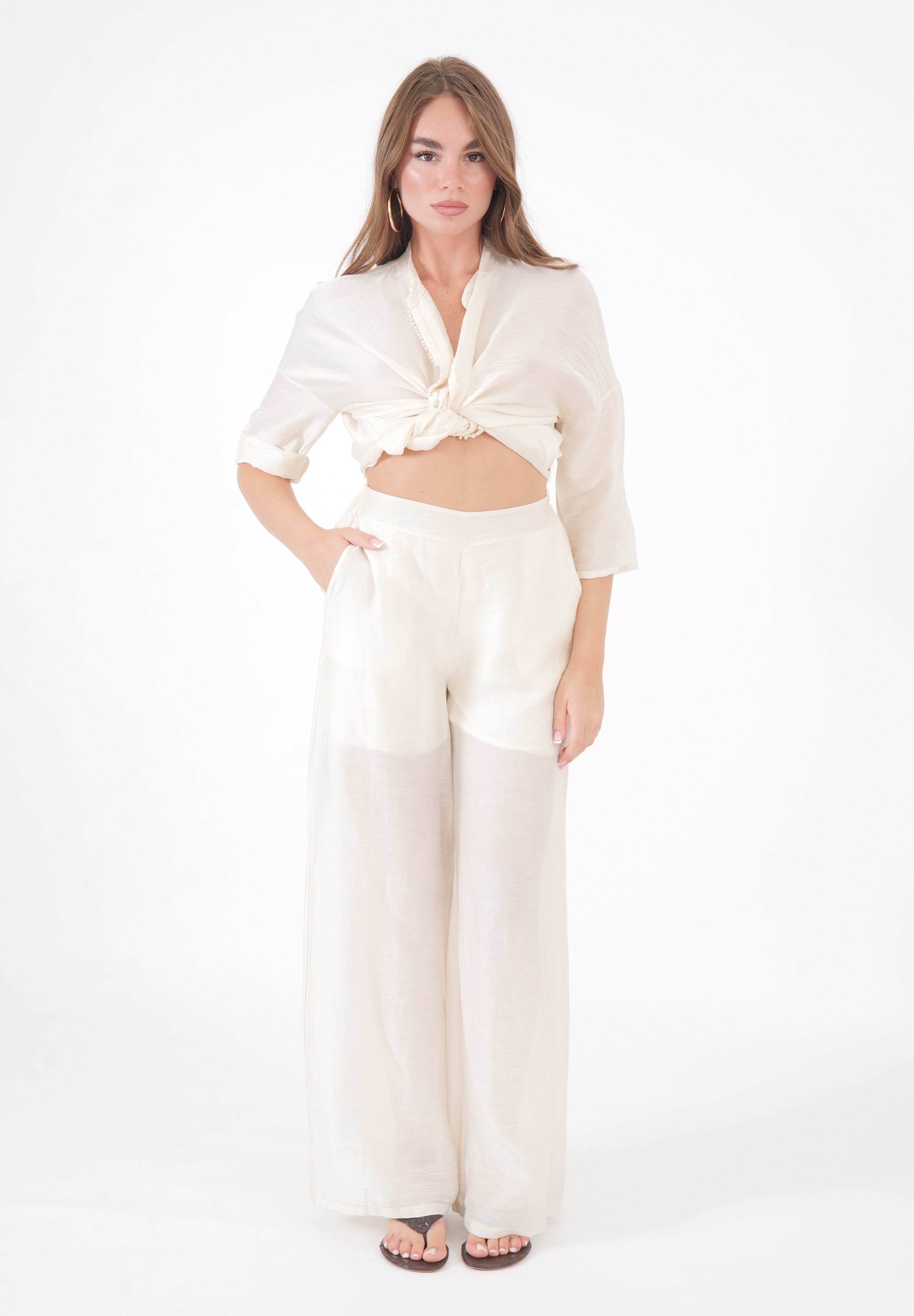 PANTALONE KRISTAL PANNA