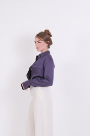 CAMICIA REGULAR BLU