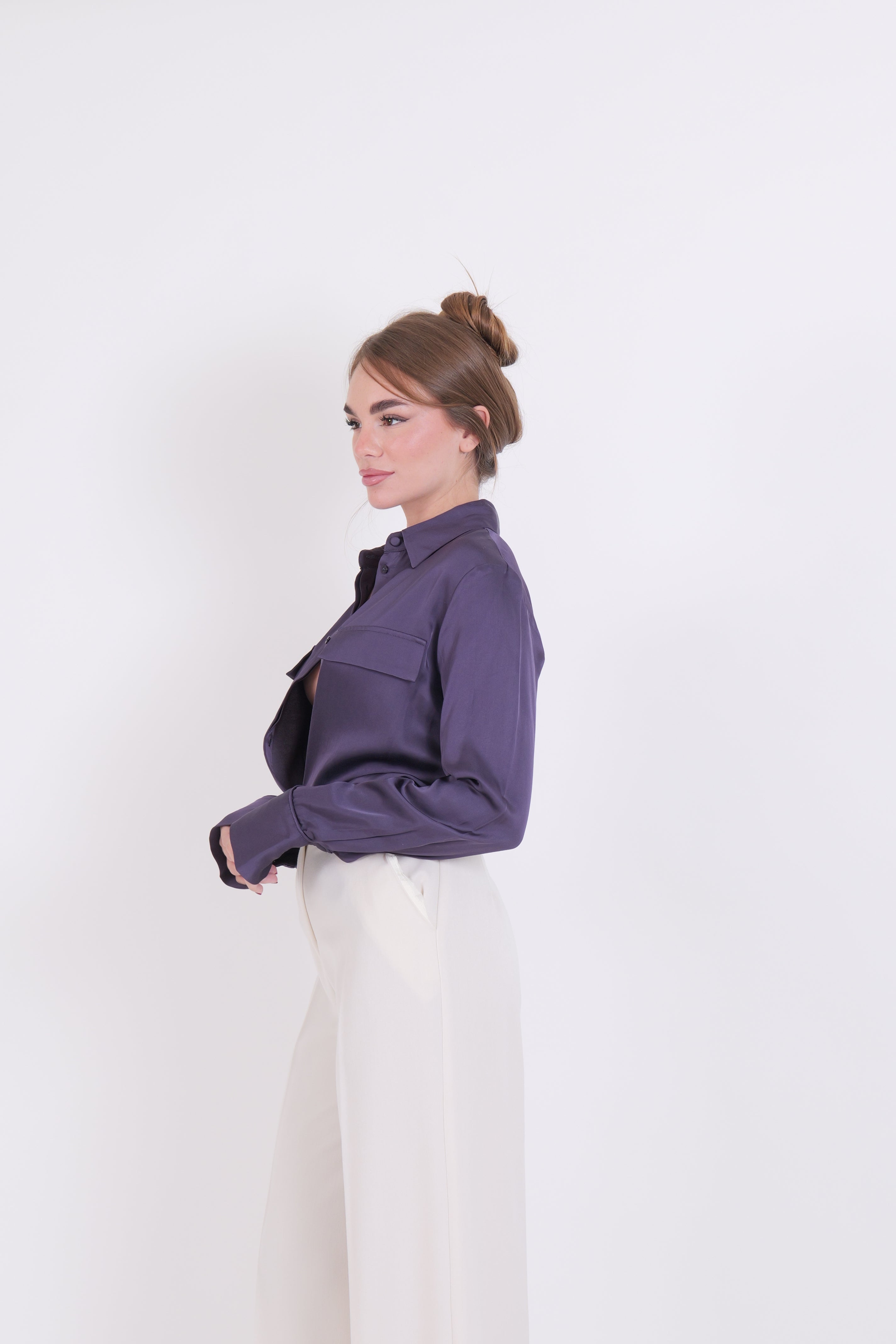 CAMICIA REGULAR BLU