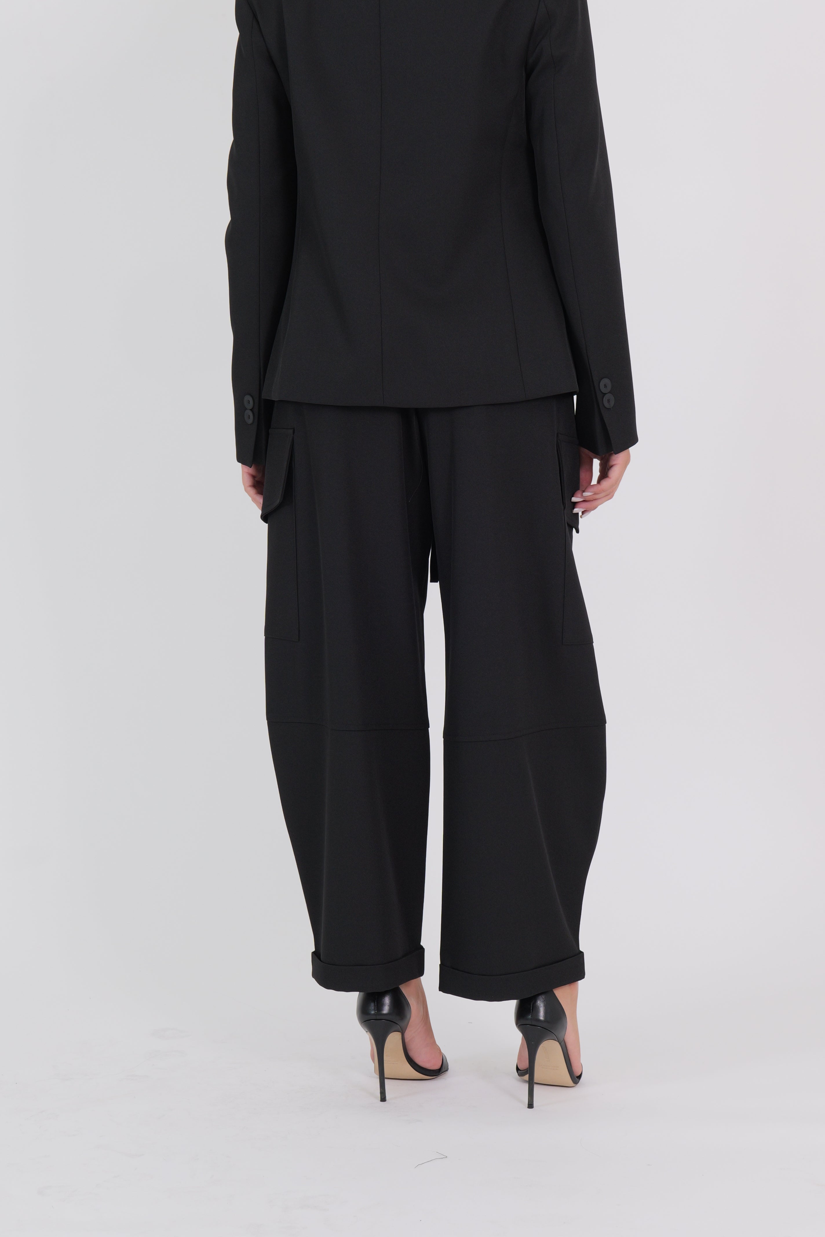 PANTALONE TASCONI NERO