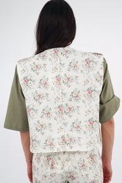 GILET MARGOT FLOREAL