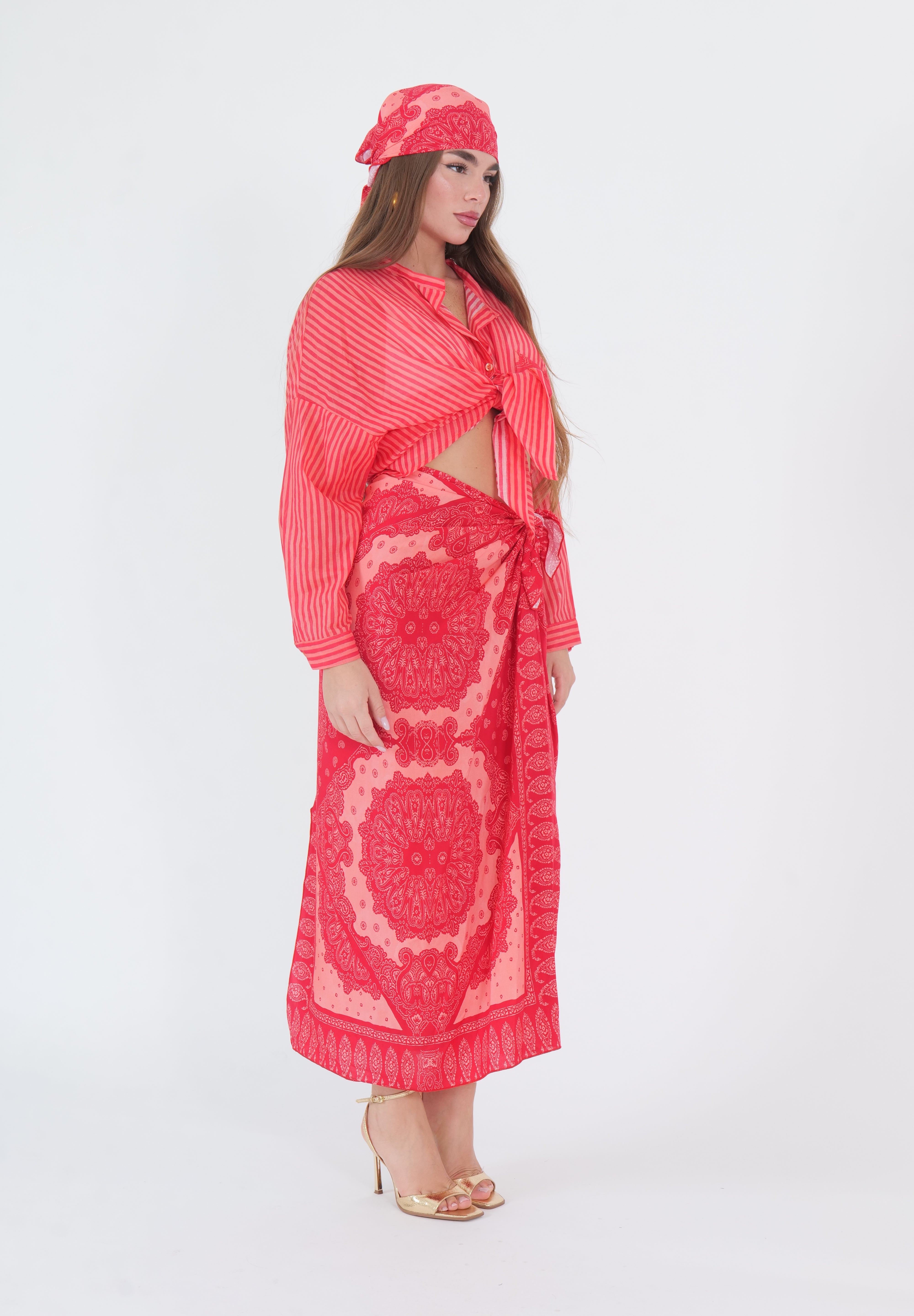GONNA PAREO FUCSIA