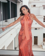 TURTLE DRESS NOA DEEP RIBBON