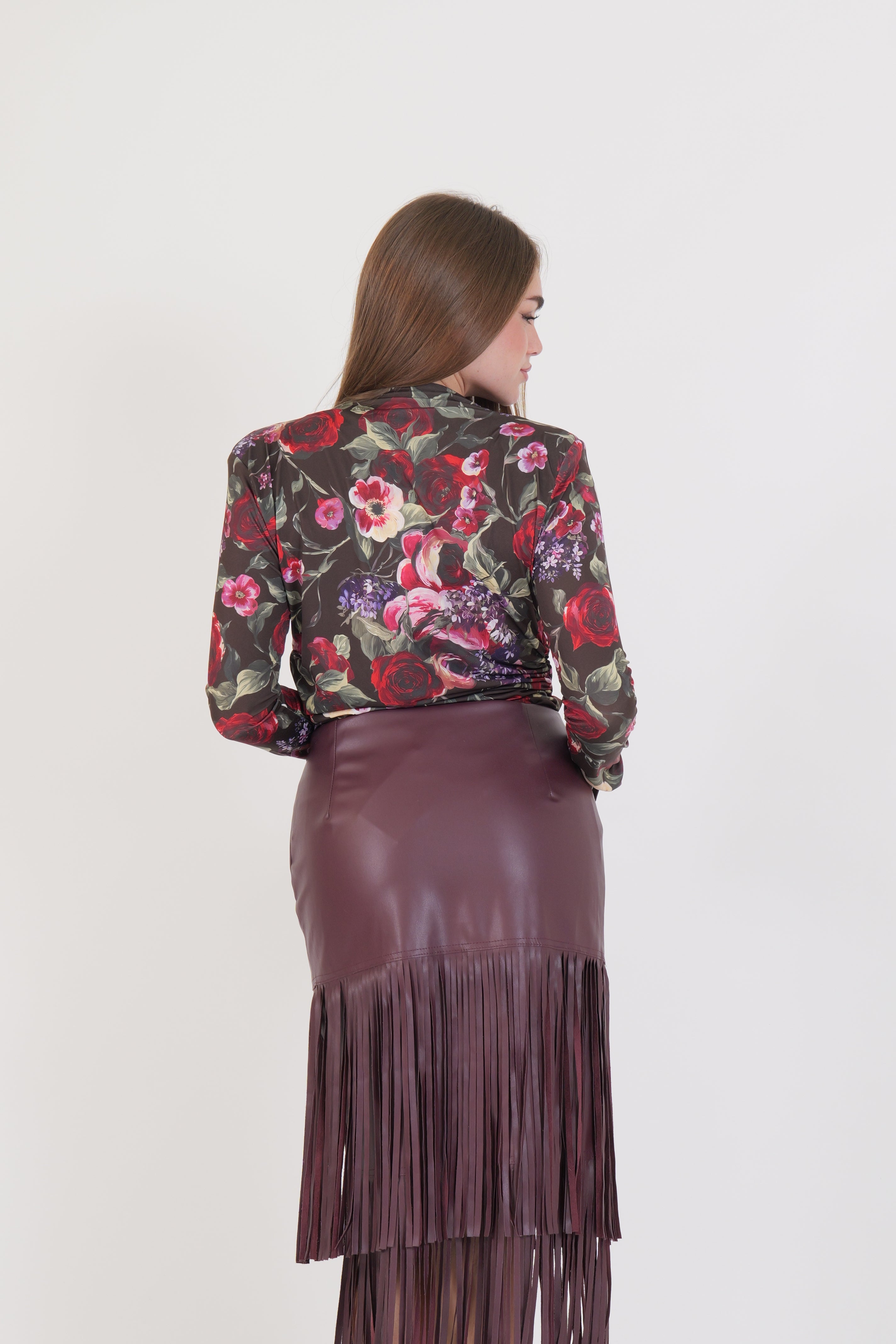 MAGLIA STAMPA FLOREALE