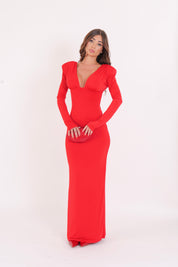DRESS AYSEN ROSSO