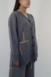 CARDIGAN GREY