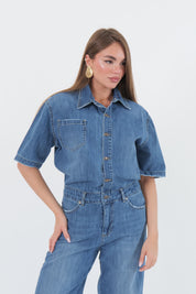JUMPSUIT DENIM VICOLO