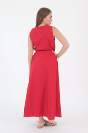 ABITO COULISSE ROSSO