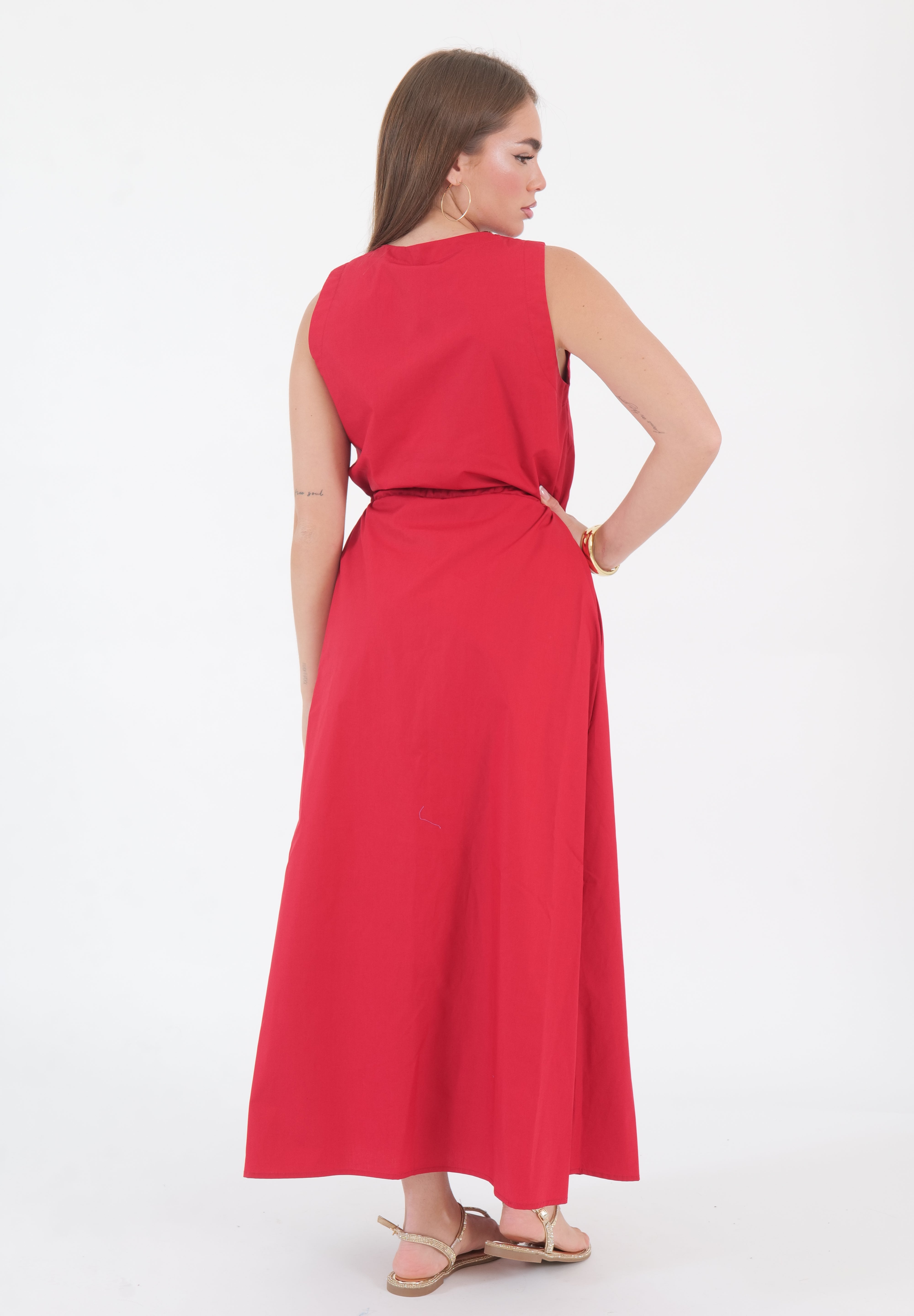 ABITO COULISSE ROSSO