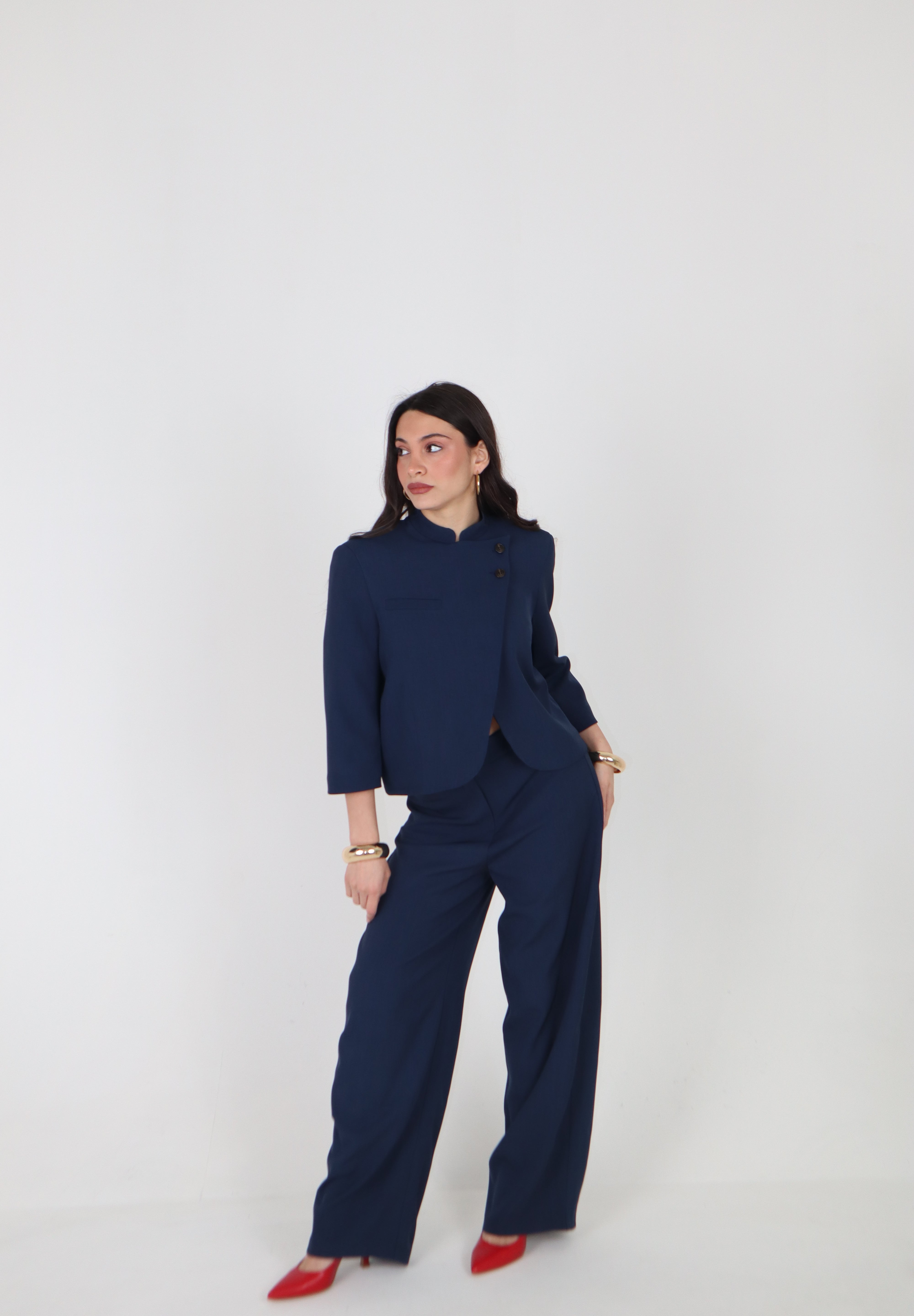 PANTALONE VIOLET BLU