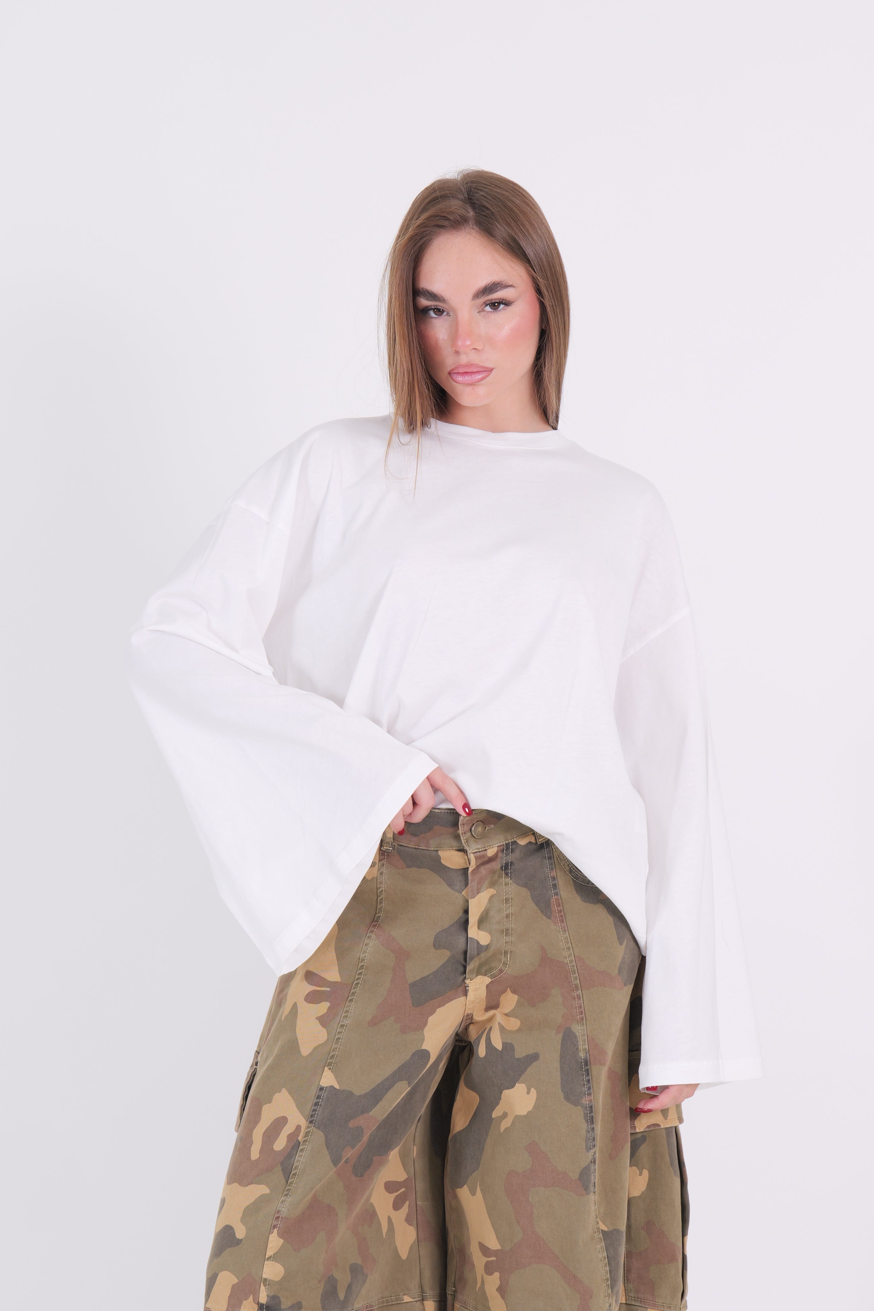T-SHIRT DIXIE BIANCO
