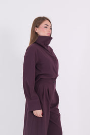 CAMICIA ALICE BORDEAUX
