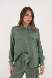 CAMICIA CUPRO MILITARE