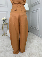 PANTALONE PORTOFINO TABACCO