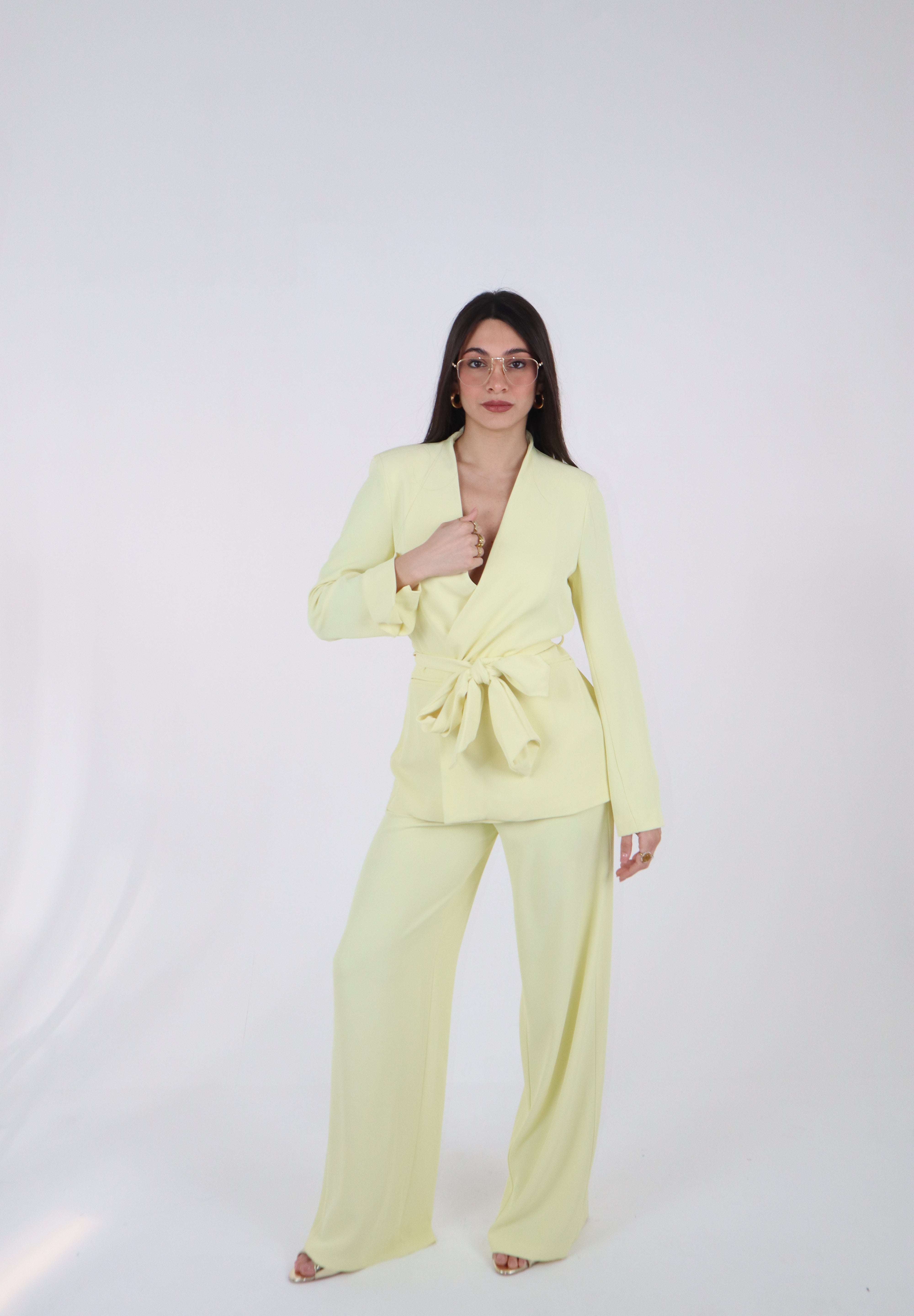 PANTALONE ALESSIA GIALLO