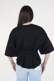 T-SHIRT BLACK TENSIONE