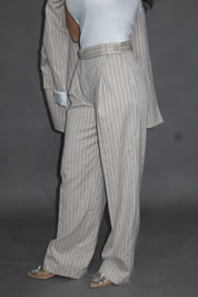 PINSTRIPED TROUSERS