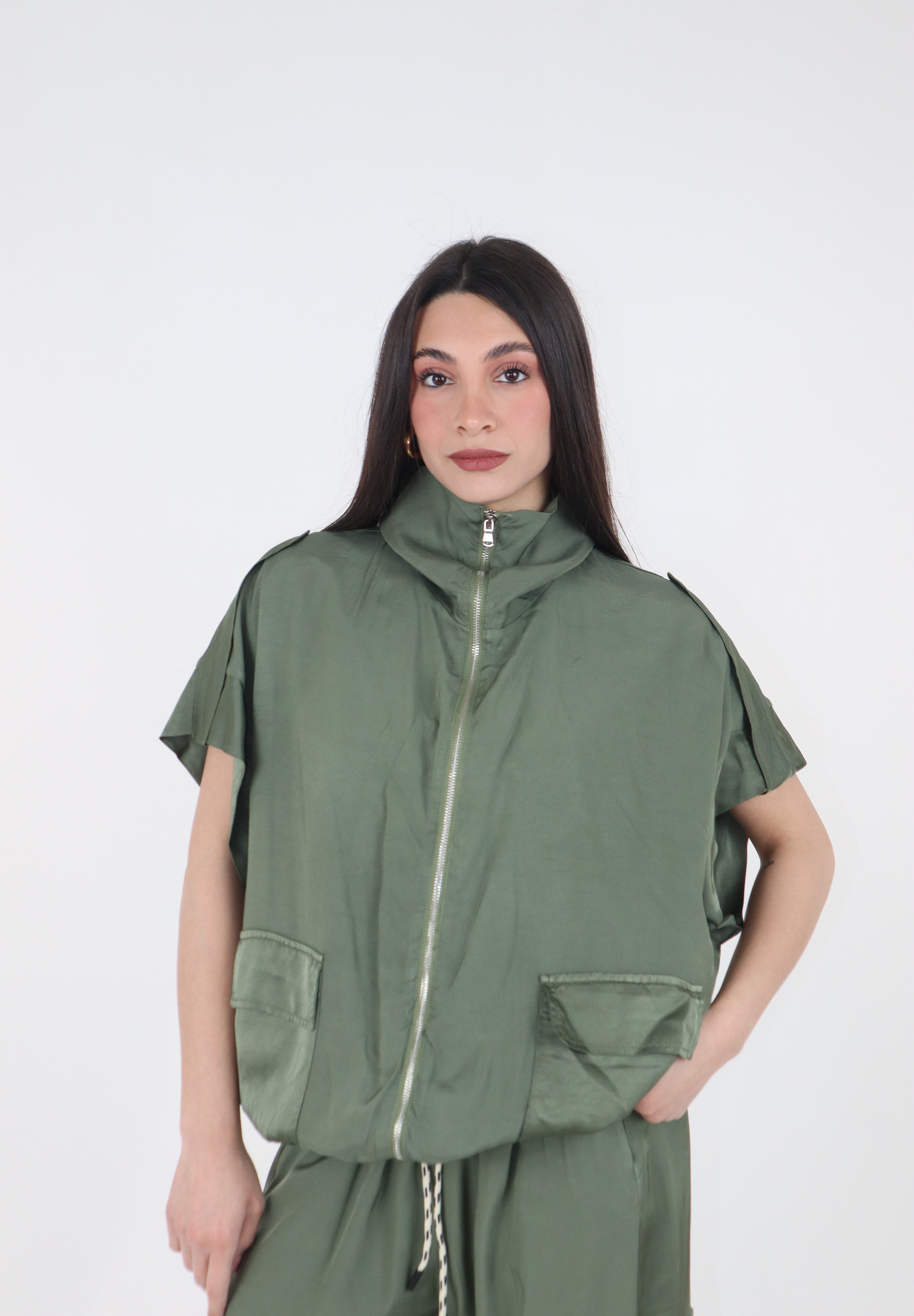 GILET ARMY VERDE