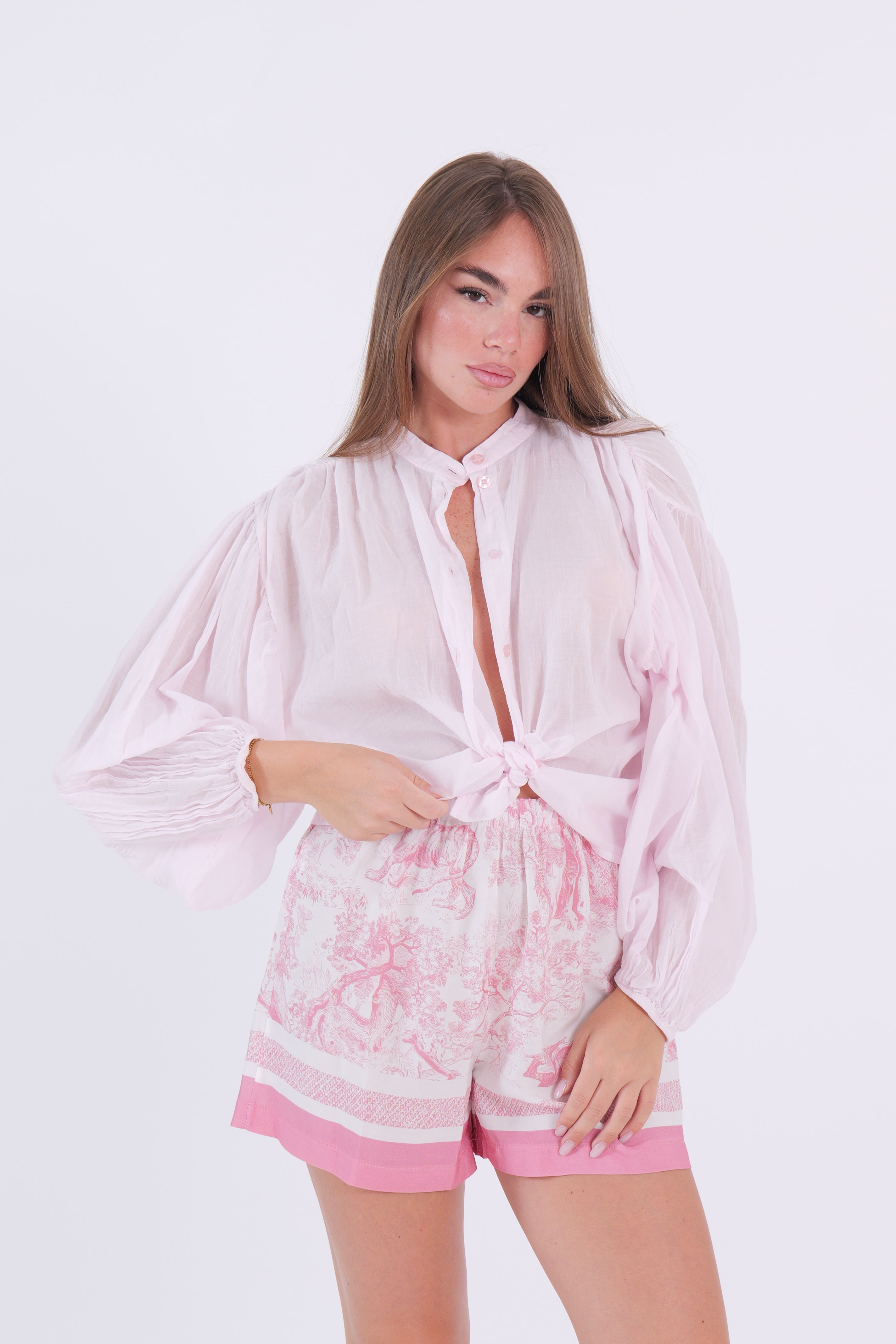CAMICIA MUSSOLA ROSA