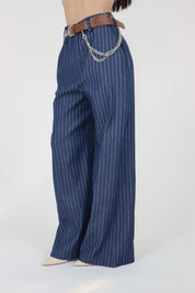 PANTALONI DENIM GESSATO