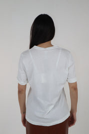 T-SHIRT  EVA NATURALE CUOIO