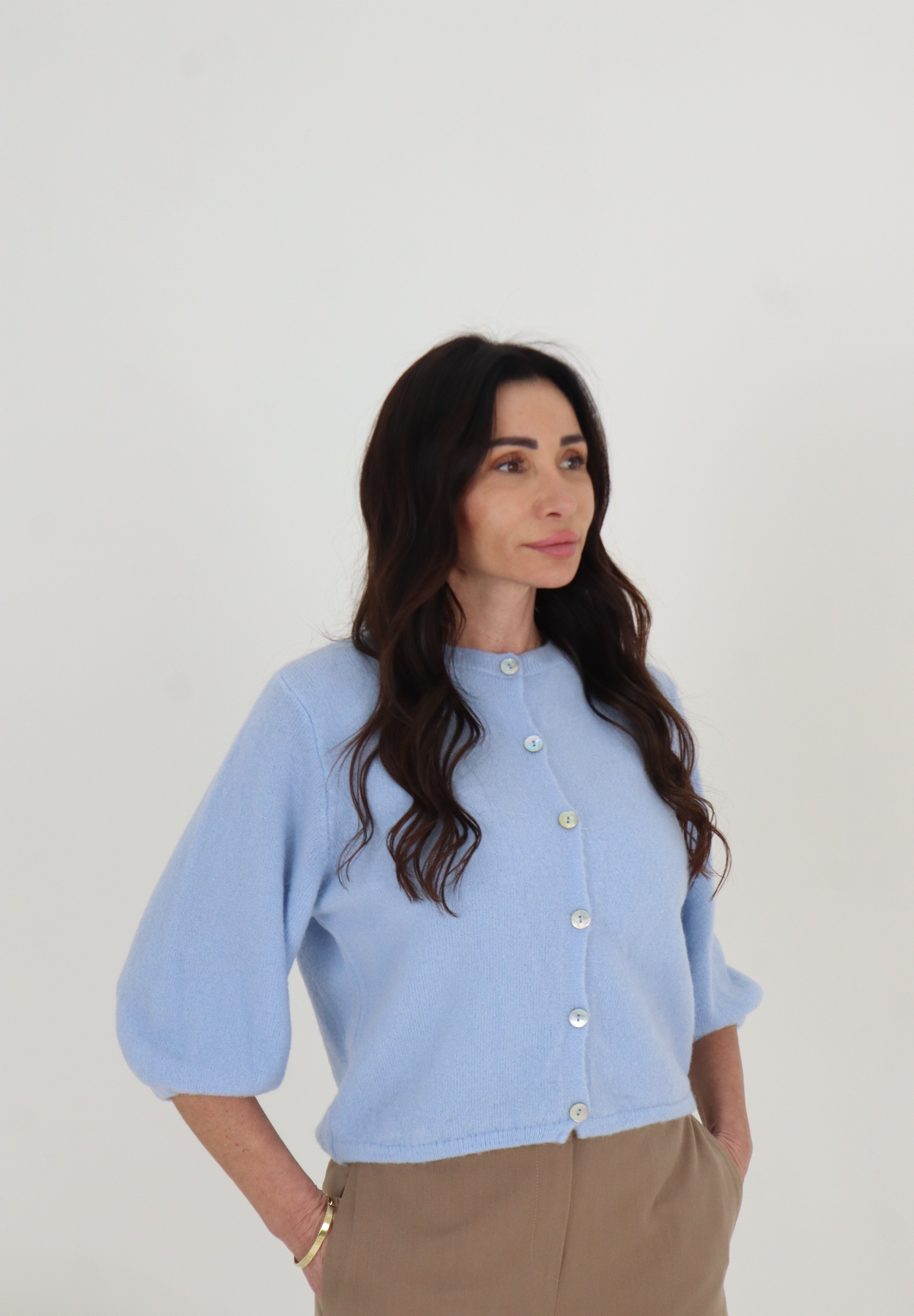CARDIGAN CLARA CELESTE