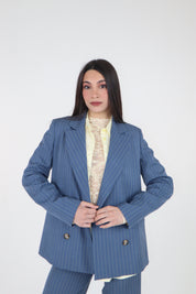 BLAZER BLU DENIM