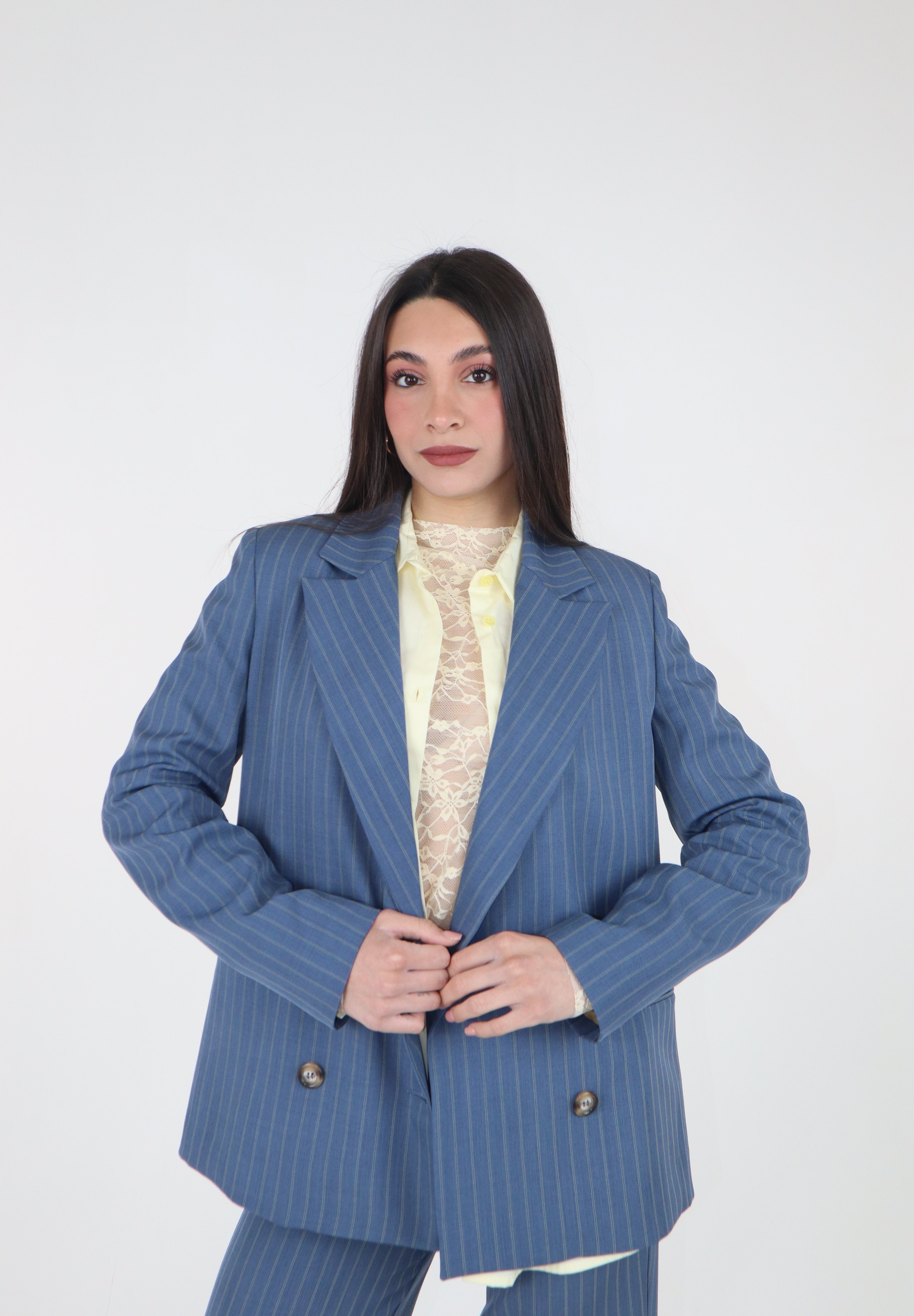 BLAZER BLU DENIM