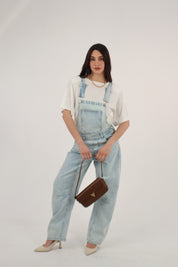 SALOPETTE LIGHT DENIM