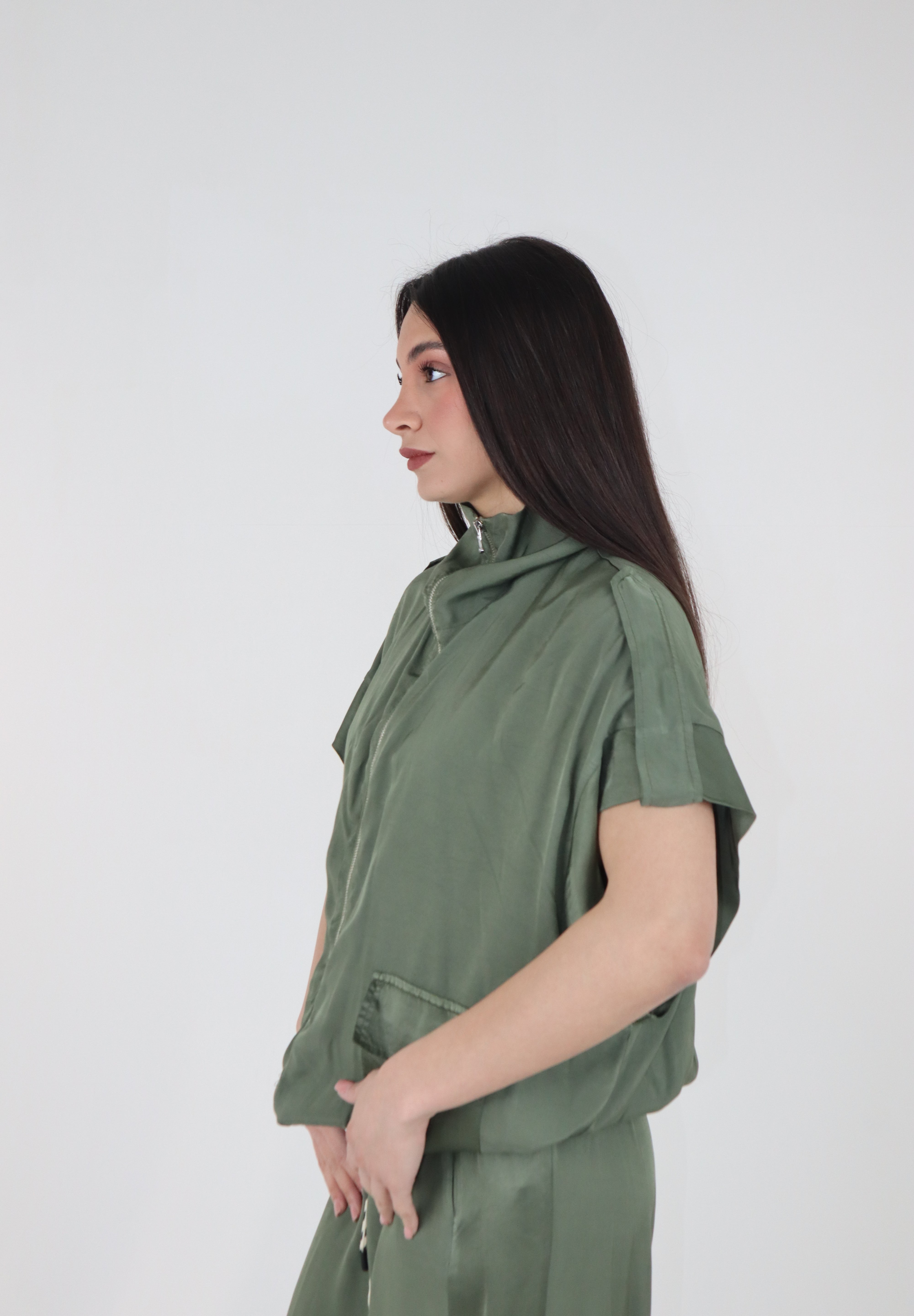 GILET ARMY VERDE