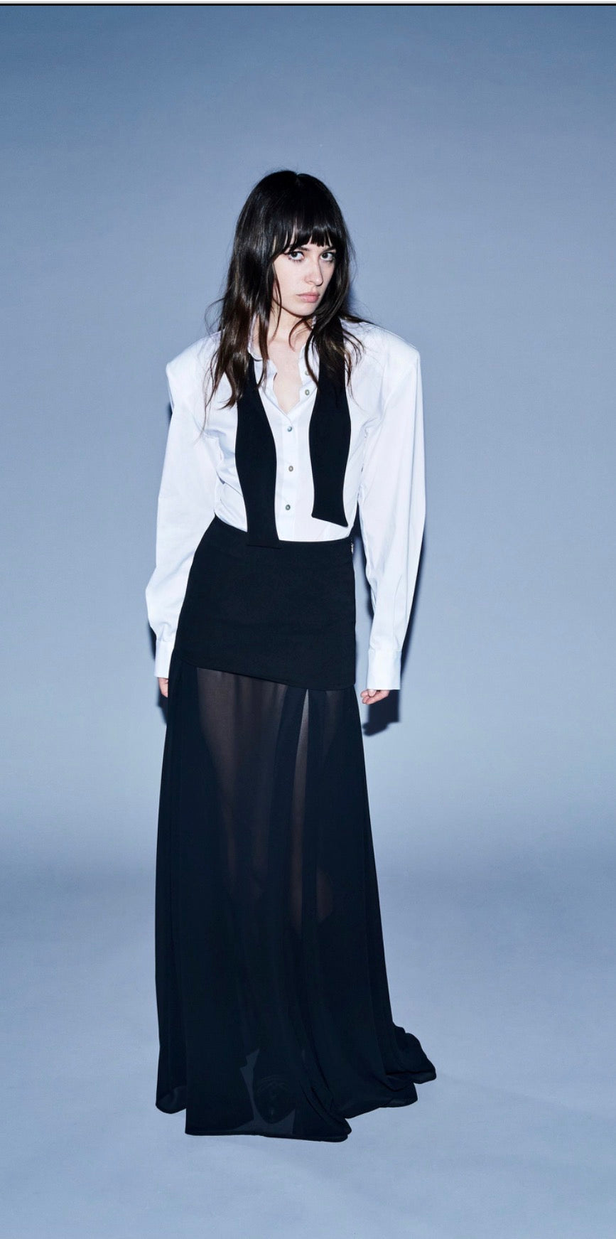 LONG SKIRT LAVINIA NERO