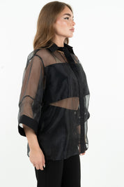 CAMICIA YASMINE NERA