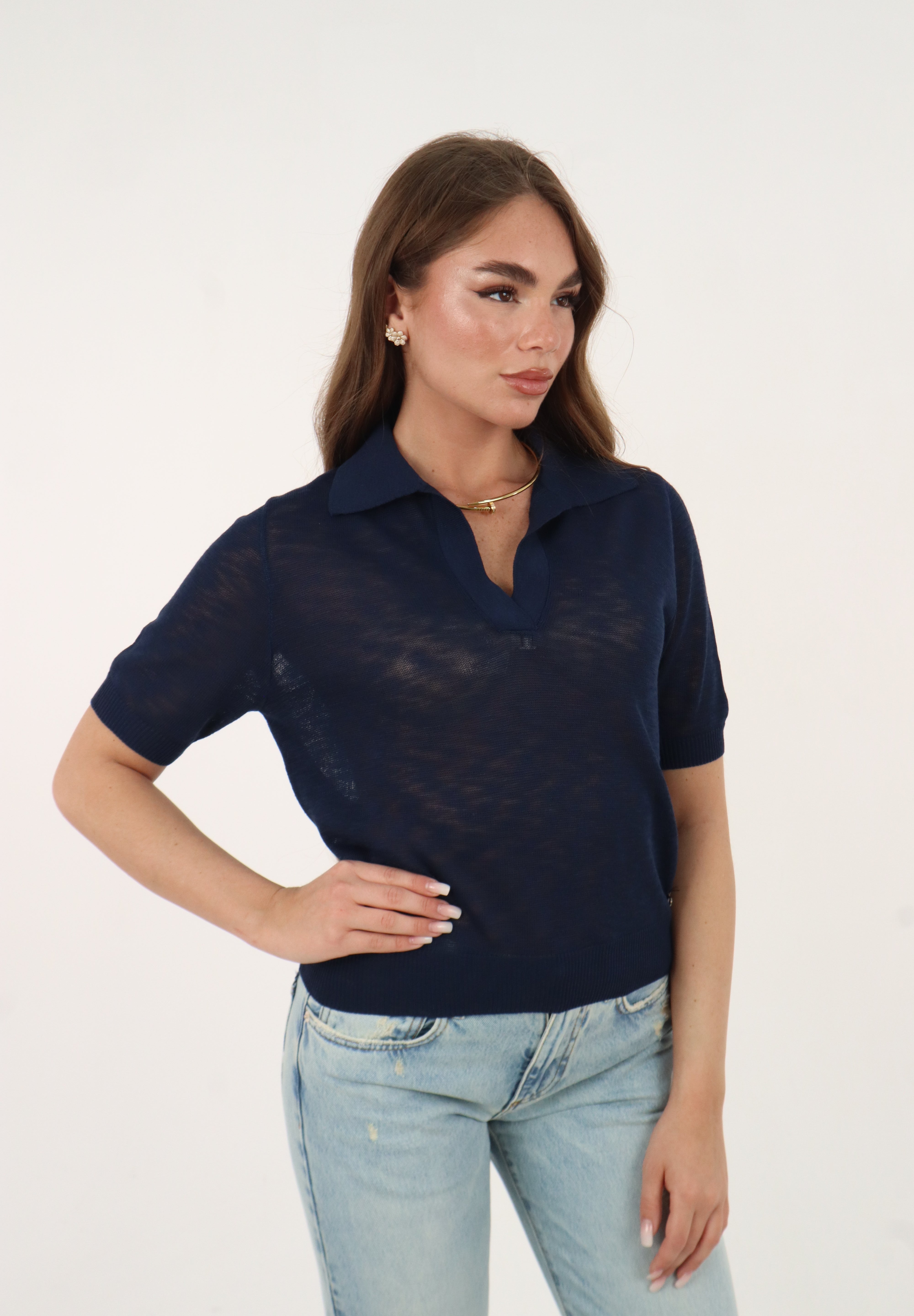 POLO RAINBOW BLU
