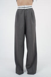 PANTALONE GRIGIO MELANGE
