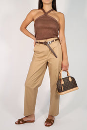 TOP INCROCIO LUREX